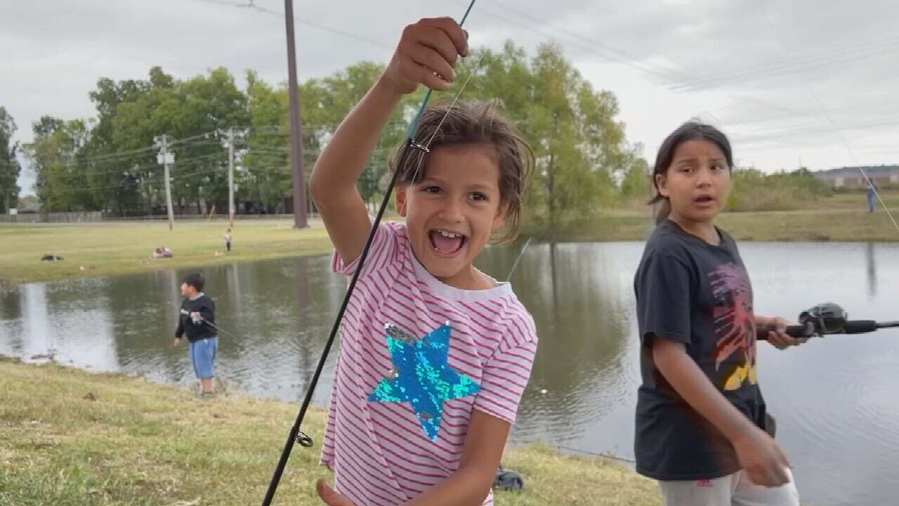 United Keetoowah Band of Cherokees Hosts Special Fishing Day for Adair Co. Kids