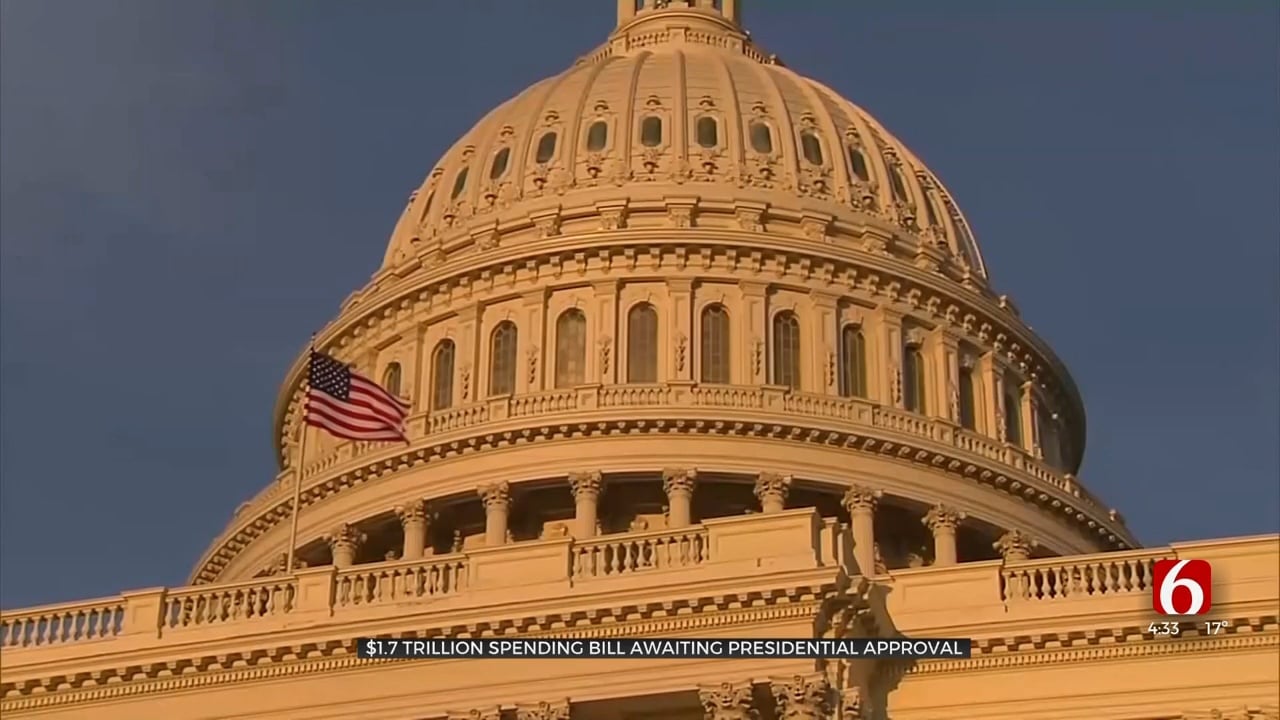 House Passes $1.7 Trillion Spending Bill With Ukraine Aid