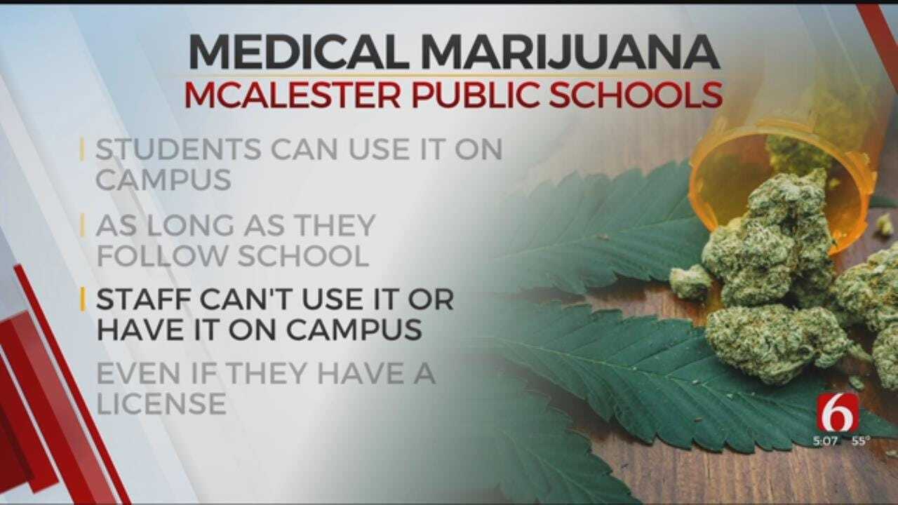 New Policy: McAlester Students Can Use Medical Marijuana On Campus