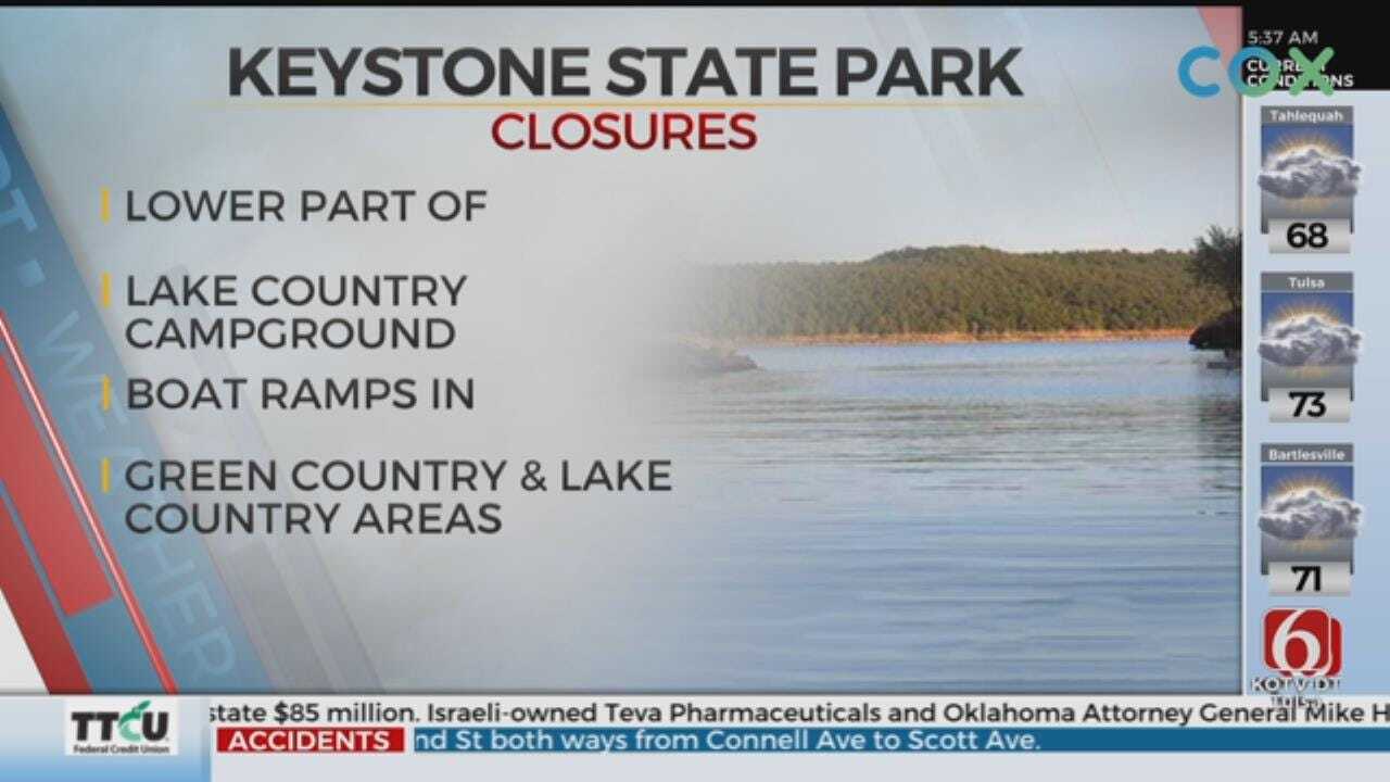 Rising Water Closes Lakes And Parks On Memorial Day