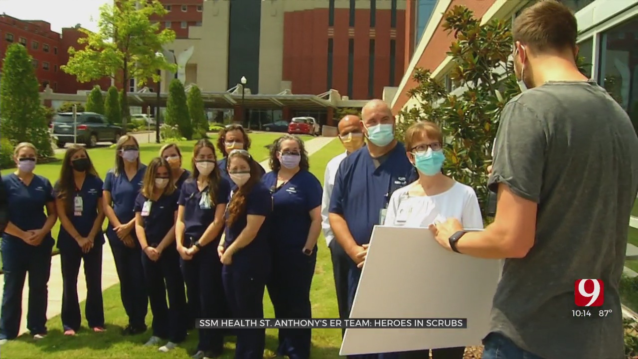 Caring For The Community: SSM Health St. Anthony’s ER Team Honored For Work During The Pandemic