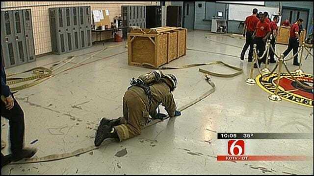 Tulsa Fire Cadets Train For Dangerous Scenarios