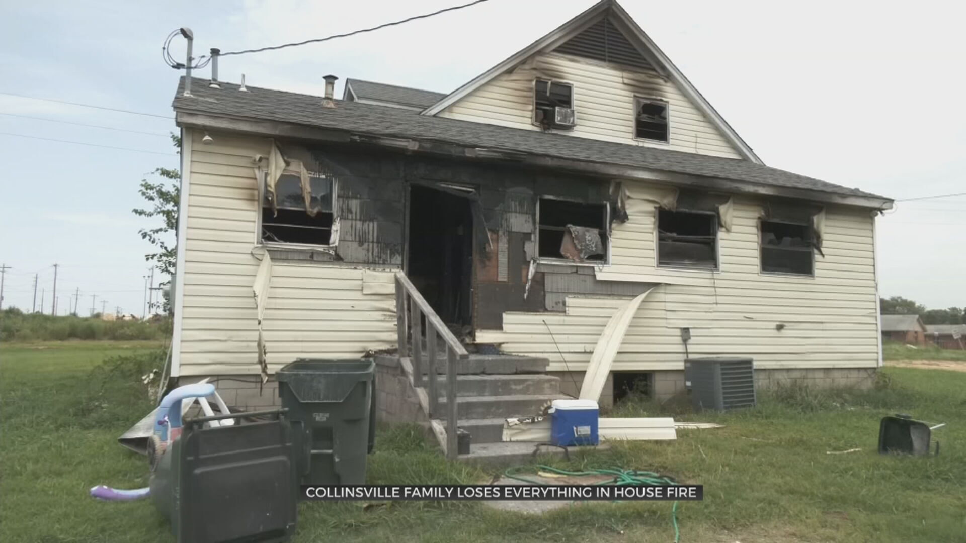 Collinsville Family Loses House In Fire, Cause Still Under Investigation