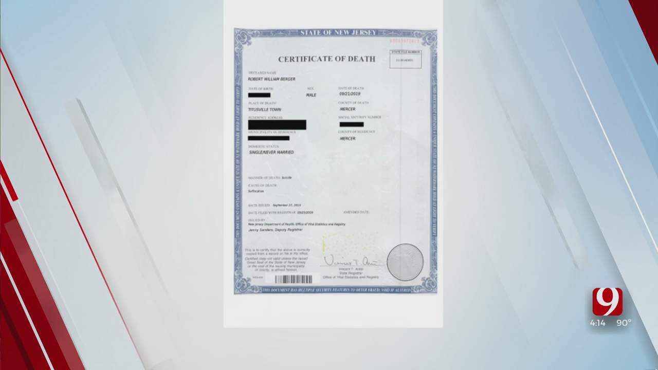 Trends, Topics & Tags: Fake Death Certificate