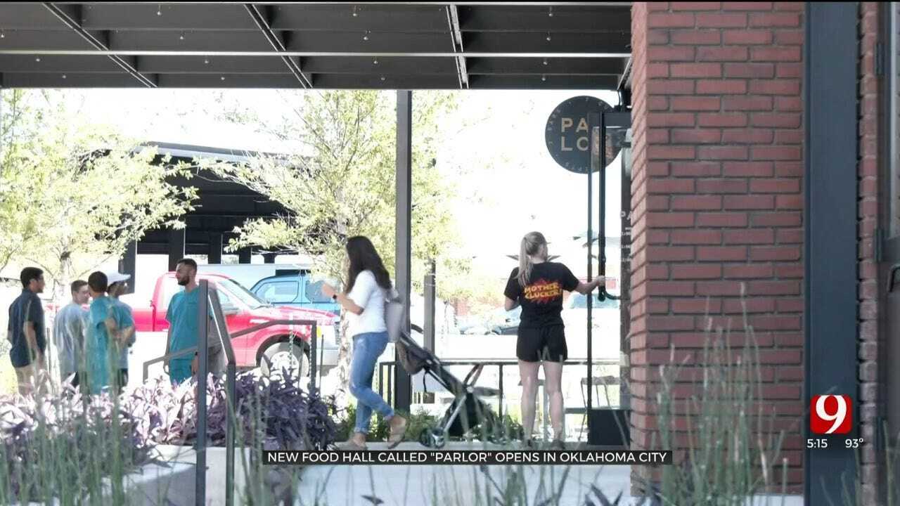 New Food Hall 'Parlor' Opens In OKC
