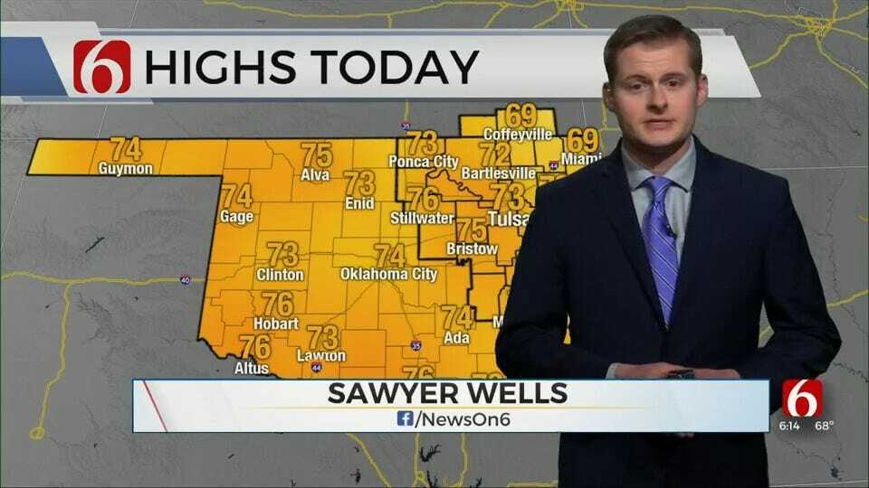 Saturday Evening Forecast With Sawyer Wells