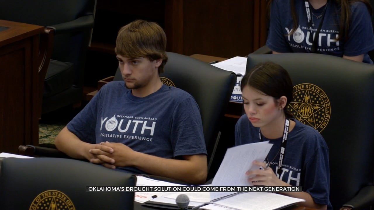 Oklahoma Students Become Lawmakers For A Day At The State Capitol 