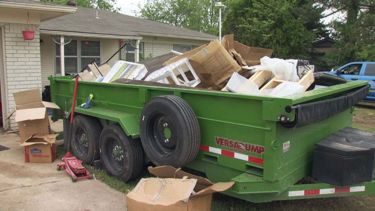City Of Bixby To Offer Dumpsters To Residents After Flooding Causes $2 Million In Damage 