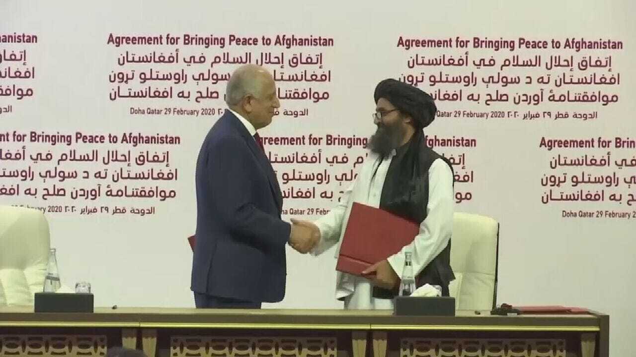 U.S. Signs Deal With Taliban Aimed At Ending War In Afghanistan
