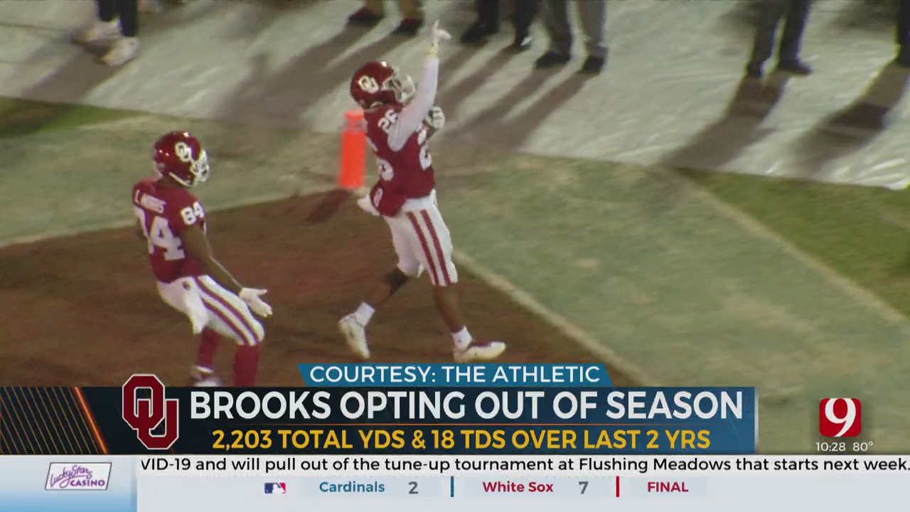 OU Running Back Kennedy Brooks Opts Out Of Season