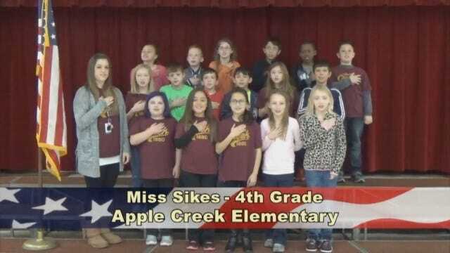 Miss Sikes’ 4th Grade Class At Apple Creek Elementary