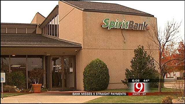 Tulsa-Based Spirit Bank Misses Another TARP Payment