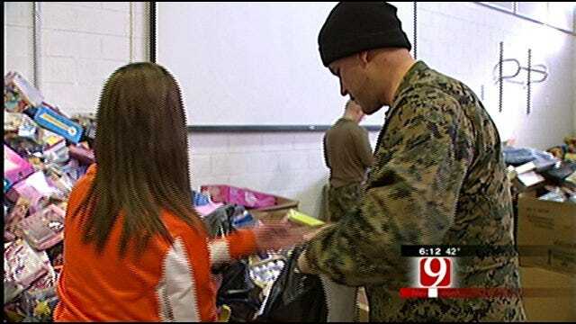 Marine Veterans Serve Oklahoma Families Through Toys For Tots