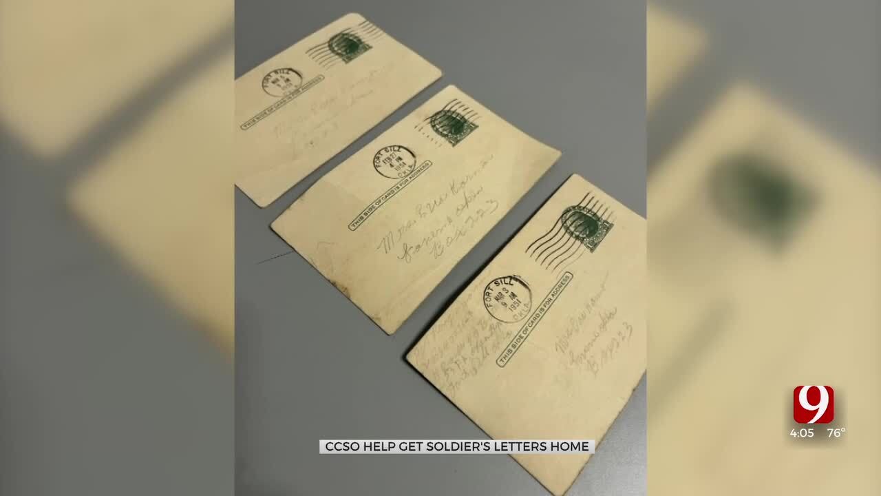 Cleveland County Sheriff's Deputies Reunite Lost Military Letters with Family Members