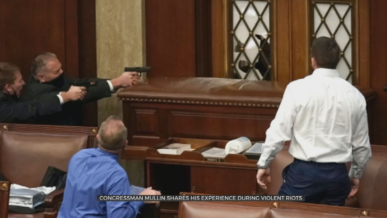 Rep. Markwayne Mullin Recounts Chaos During Capitol Hill Riot