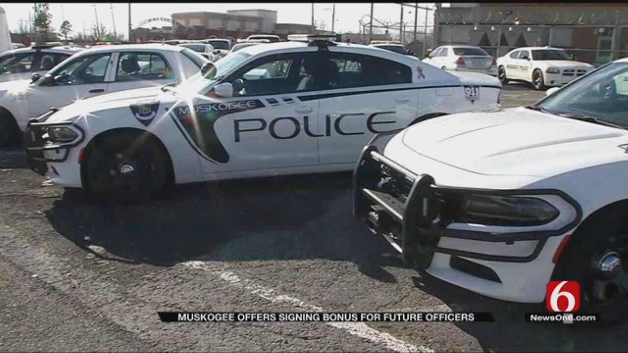 Muskogee Police To Pay Up To $10K Signing Bonus For New Officers