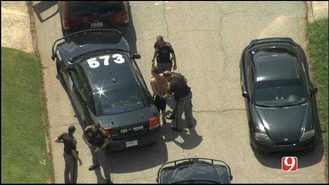 WEB EXTRA: One Person In Custody After High Speed Chase In Del City