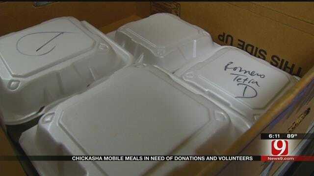 Chickasha Mobile Meals In Need Of Donations And Volunteers