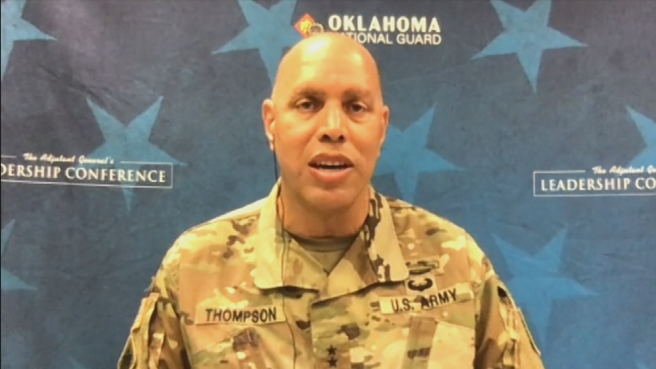 Major General Michael Thompson On National Guard's Role In Oklahoma During Protests 