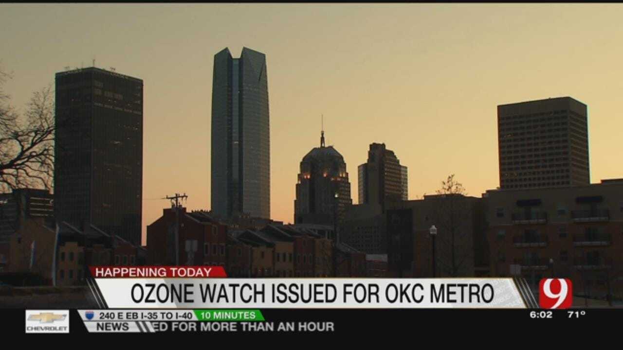 DEQ Issues Ozone Watch Today