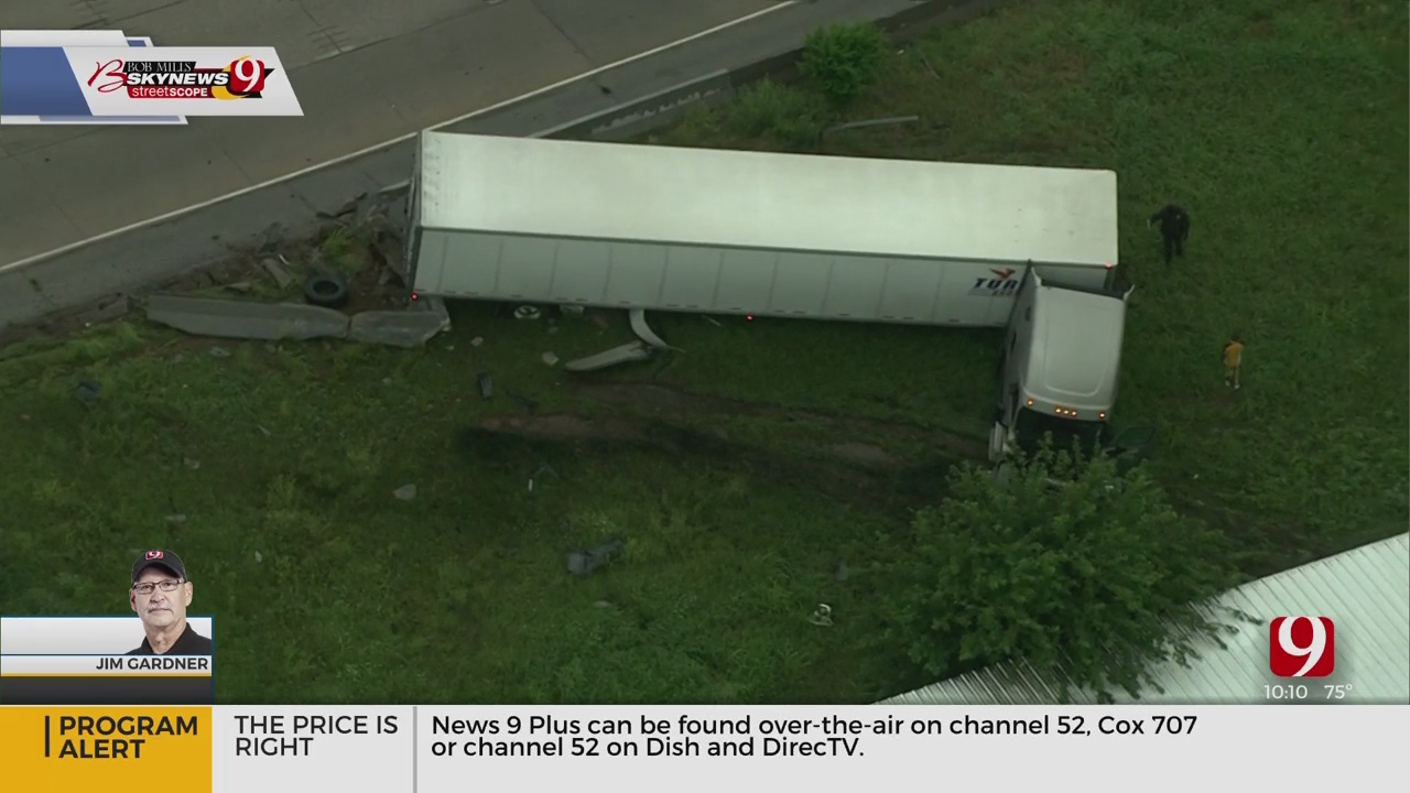 WATCH: Semi Truck Involved In Accident Along Interstate 44 