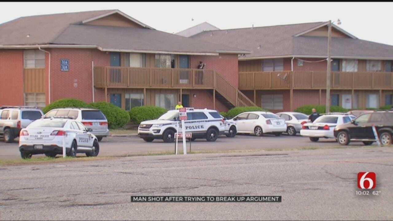 Tulsa Man Wounded Trying To Stop Fight At Apartment Complex