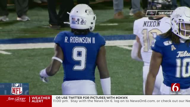 TU’s Reggie Robinson Stays Hungry Preparing For NFL With Dallas Cowboys 