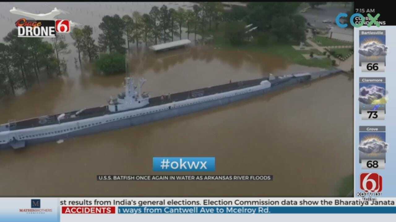 WATCH: USS Batfish In Water Again