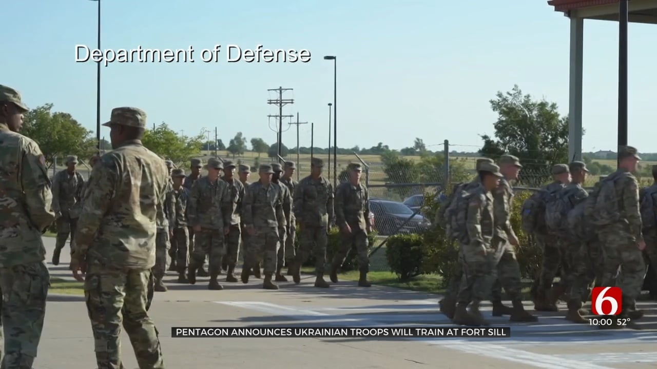 Ukrainian Soldiers To Train At Fort Sill In Oklahoma
