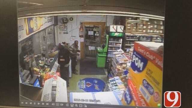 Police Searching For Suspects Who Beat Man At SW OKC Convenience Store