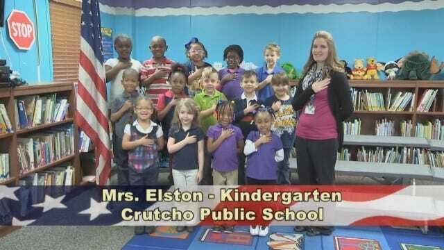 Mrs. Elston's Kindergarten Class at Crutcho Public Schools