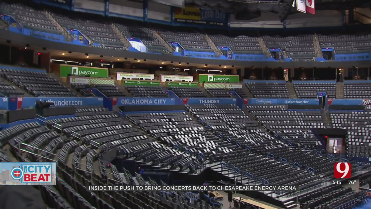 Venue Organizers Work To Bring Concerts Lost Due To Pandemic Back To Chesapeake Energy Arena 