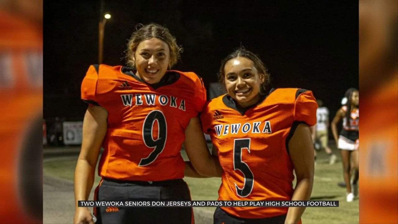 2 Wewoka Seniors Suit Up To Help Play High School Football Game
