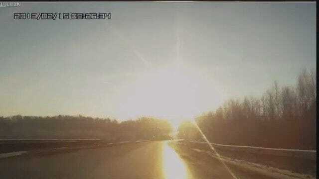 WEB EXTRA: Video From Russia Of Meteor