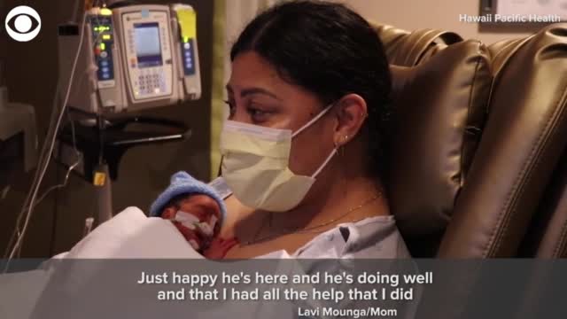 Nurses, Doctor Help ‘Lucky’ Mom Who Gave Birth On Flight
