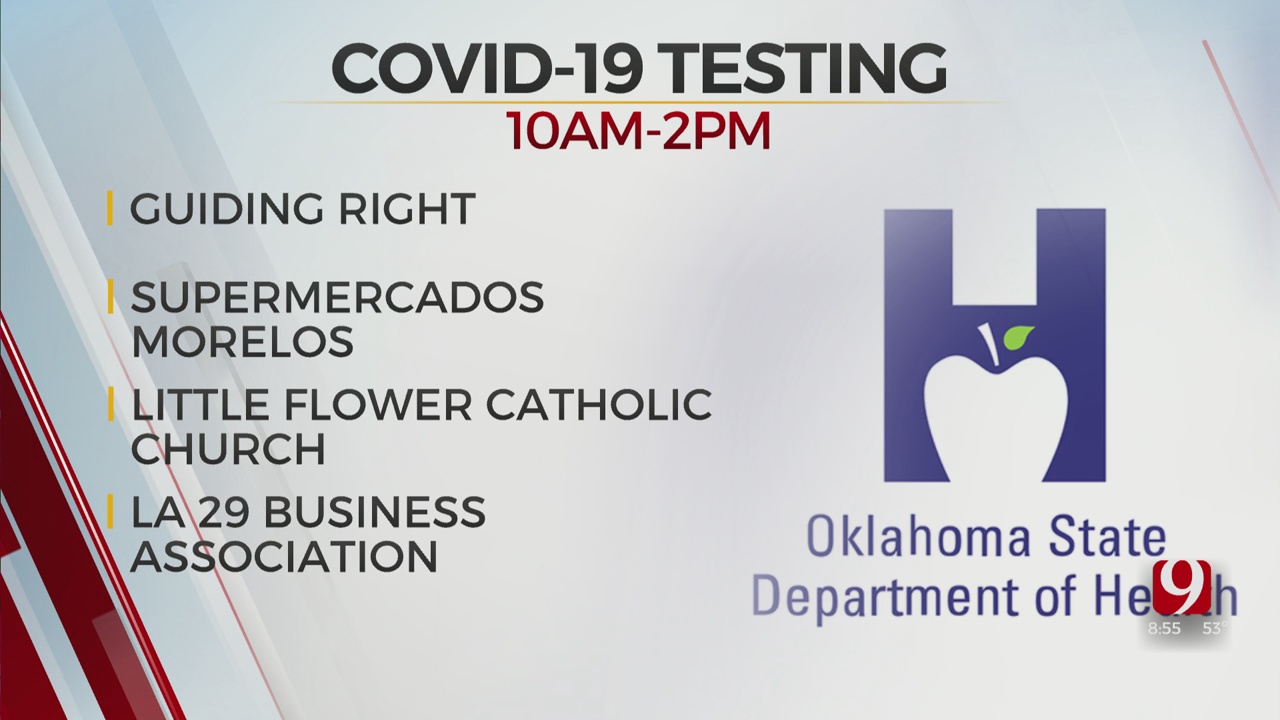 Okla. Caring Vans To Provide Free COVID-19 Testing In OKC 