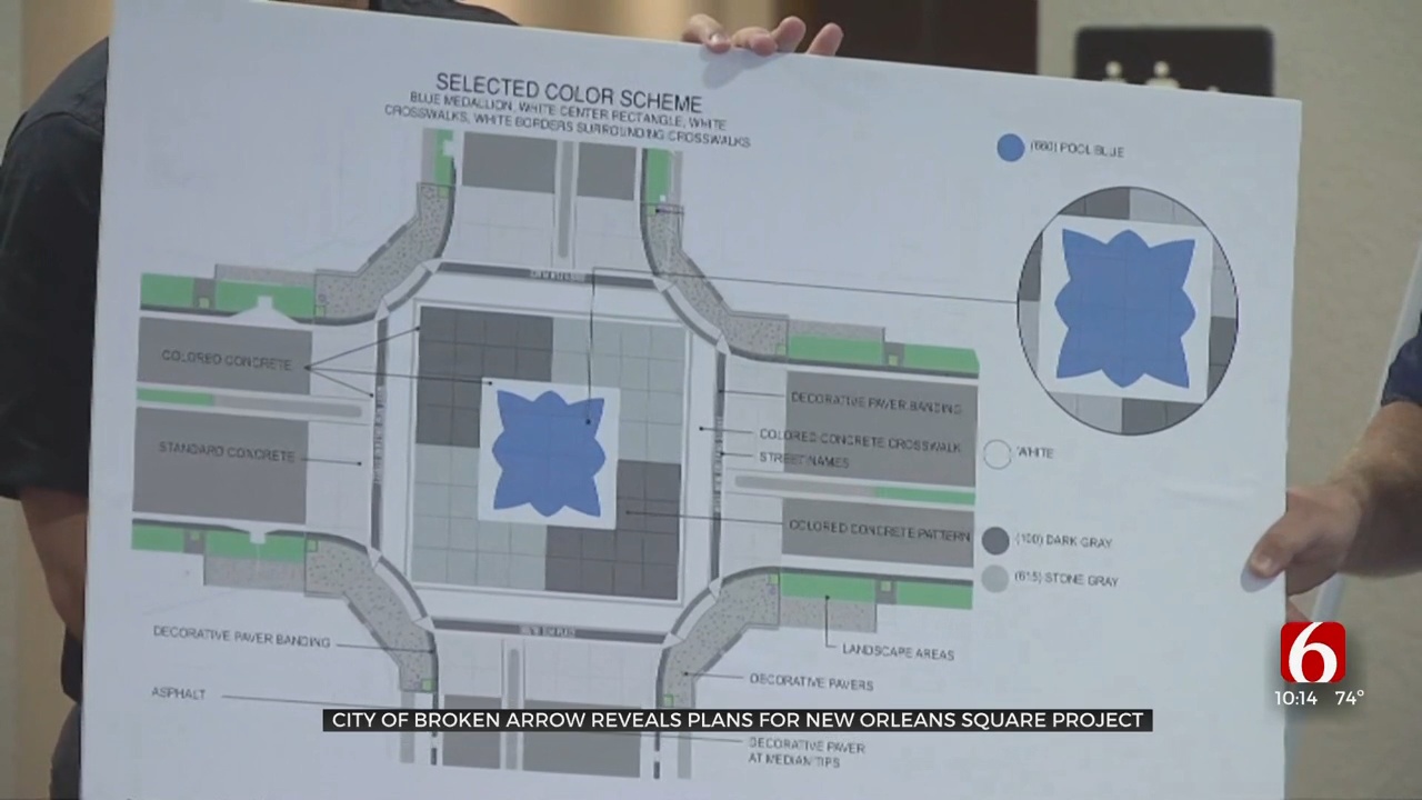 City Of Broken Arrow Reveals Plans For New Orleans Square Project