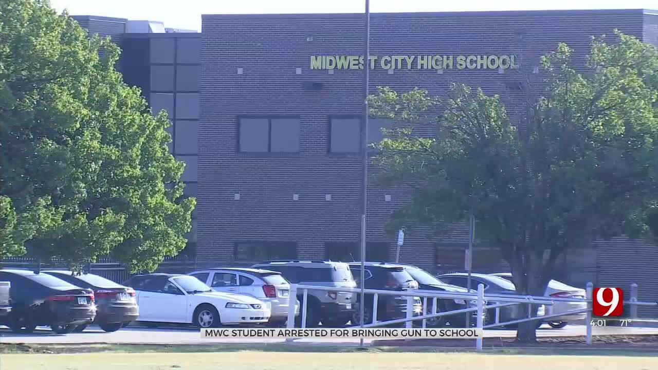 Student Arrested After Bringing Gun To School, Midwest City High School Says