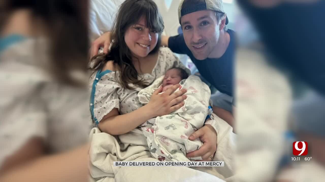 'A Surreal Moment': Mercy Hospital Welcomes First Baby At New Women's Center