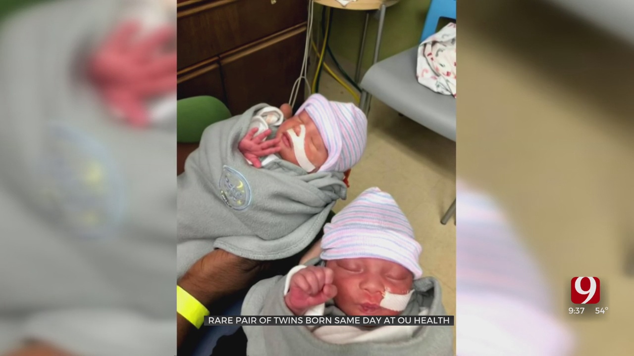 2 Pairs Of Rare Twins Born At OU Health 