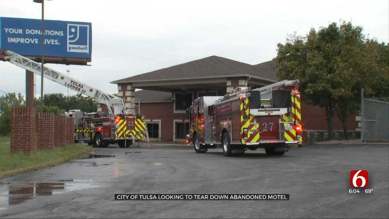 Tulsa Contemplates Tearing Down Rodeway Inn After Fire