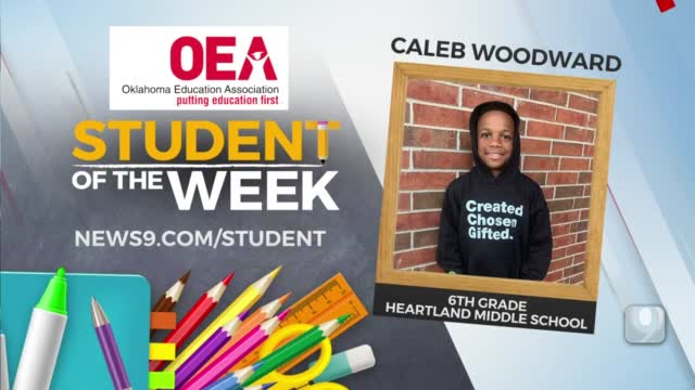 Student Of The Week - Caleb Woodward