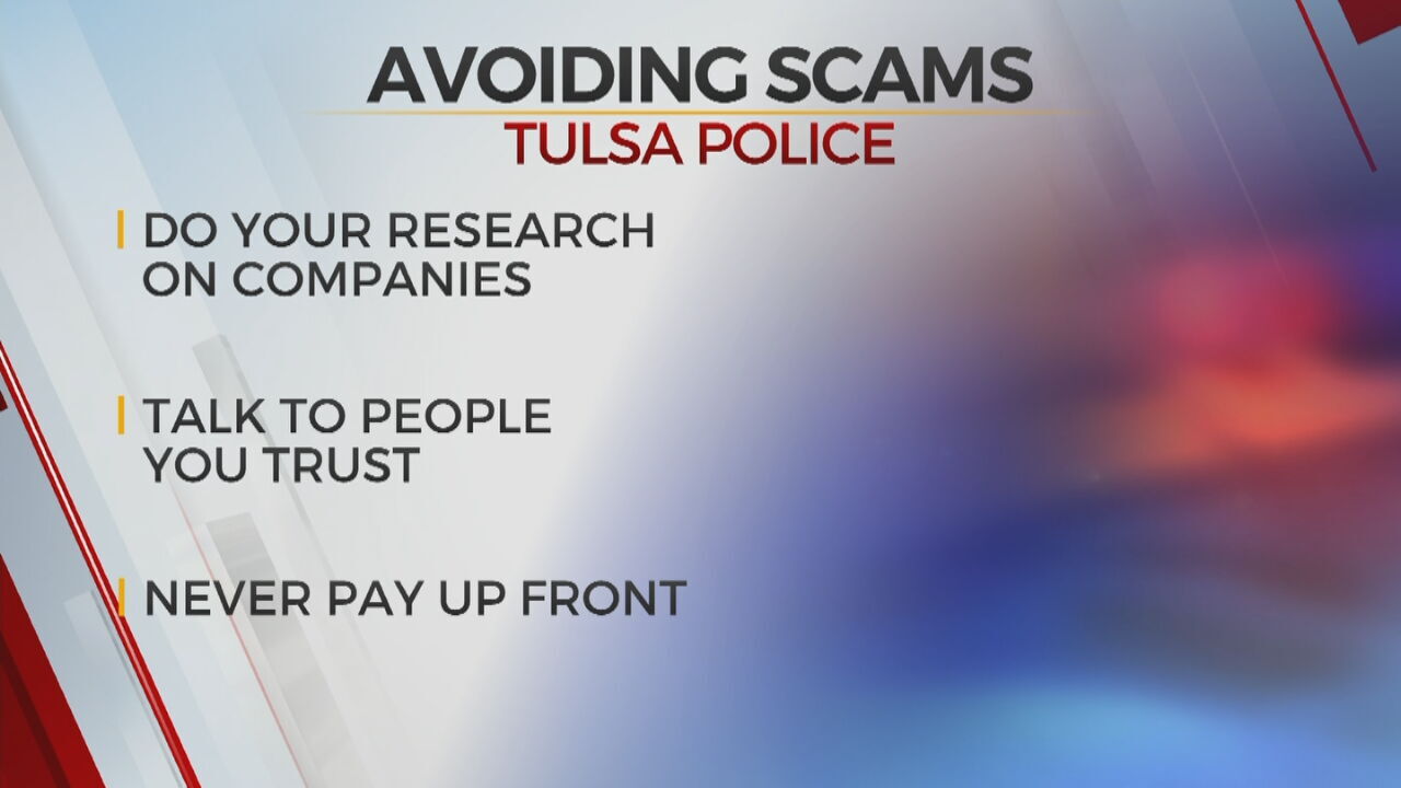 Tulsa Police Chief Warns Residents Of Storm Repair Scams