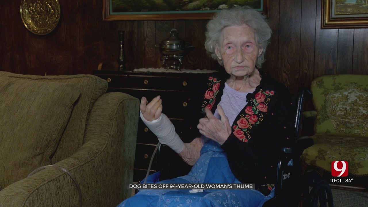 Shawnee Woman, 94, Loses Thumb After Bite From Neighbor’s Dog  