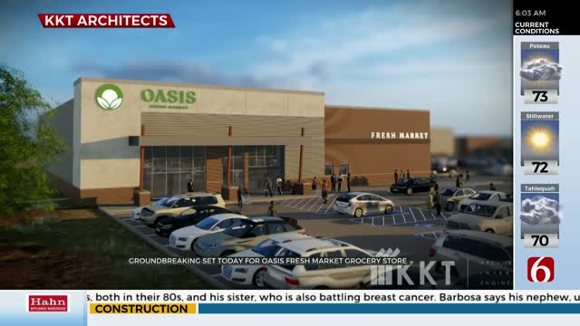 Construction Begins On New Tulsa Grocery Store Located In 'Food Desert'
