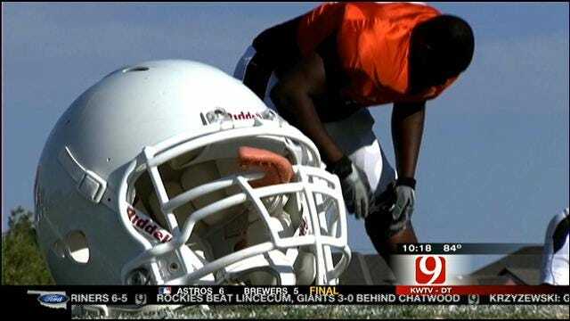 OSU Football Holds First Scrimmage