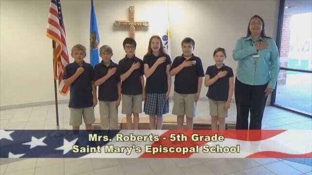 Mrs. Roberts' 5th Grade Class At Saint Mary's Episcopal School