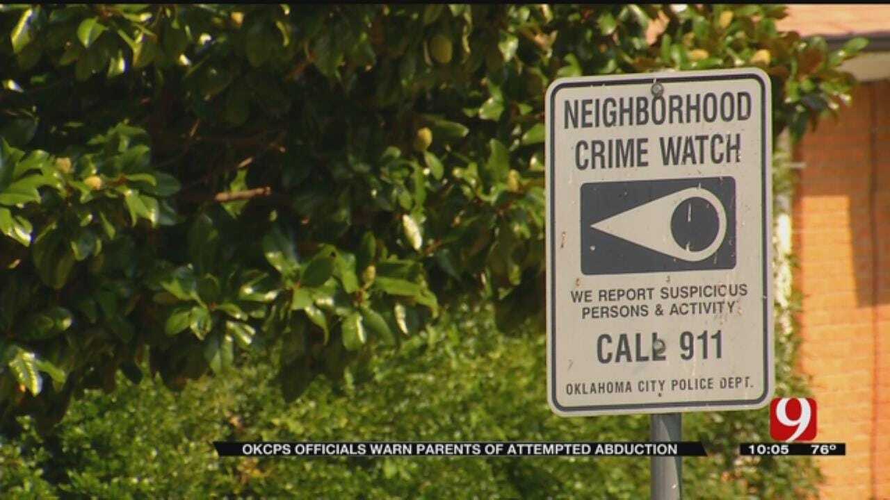 OKCPS Officials Warn Parents Of Attempted Abduction