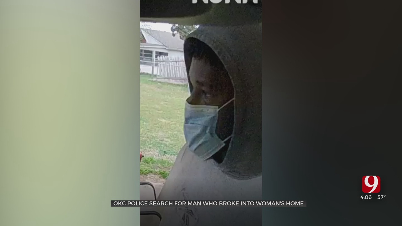 OKC Police Search For Man Accused Of Breaking Into 89-Year-Old Woman's House