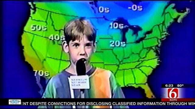 6 In The Morning Looks Back At Meteorologist Michael Grogan's Very First Weather Forecast